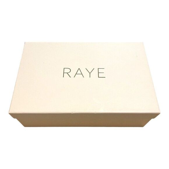 Raye Empty Shoe Box With Tissue Paper, Dust Bag & Card 12”x7.75”x4” GIft Set - Picture 1 of 11